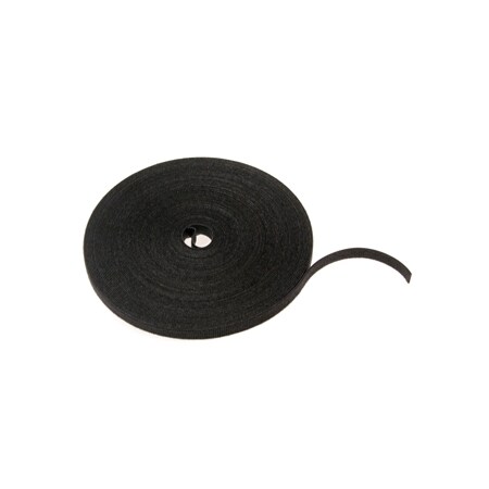 Leviton Reclosable Fastener, 75 ft, Black 415093